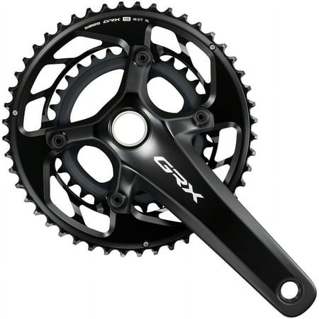 Shimano GRX FC-RX820-2 Crankset - 170mm12-Speed48/31t110/80 BCDHollowtech IIBlack