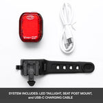 NiteRider Vmax+ 180 ALTO Taillight 180 Lumen USB-C Rechargeable