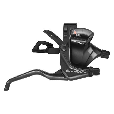 Sunrace M406 V-Brake/Trigger Shifter STM406 Pair 3 X 7S V-Brake Black 439g - STM406.7300.0S0.BX