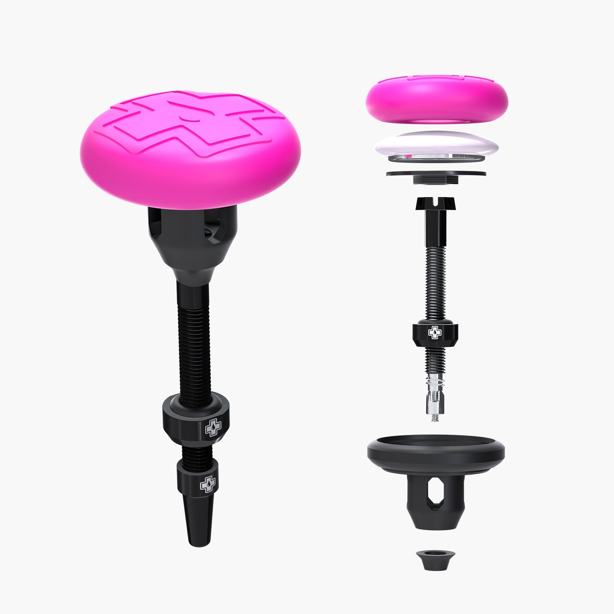 Muc-Off Tubeless Tag Holder & 44mm Valves