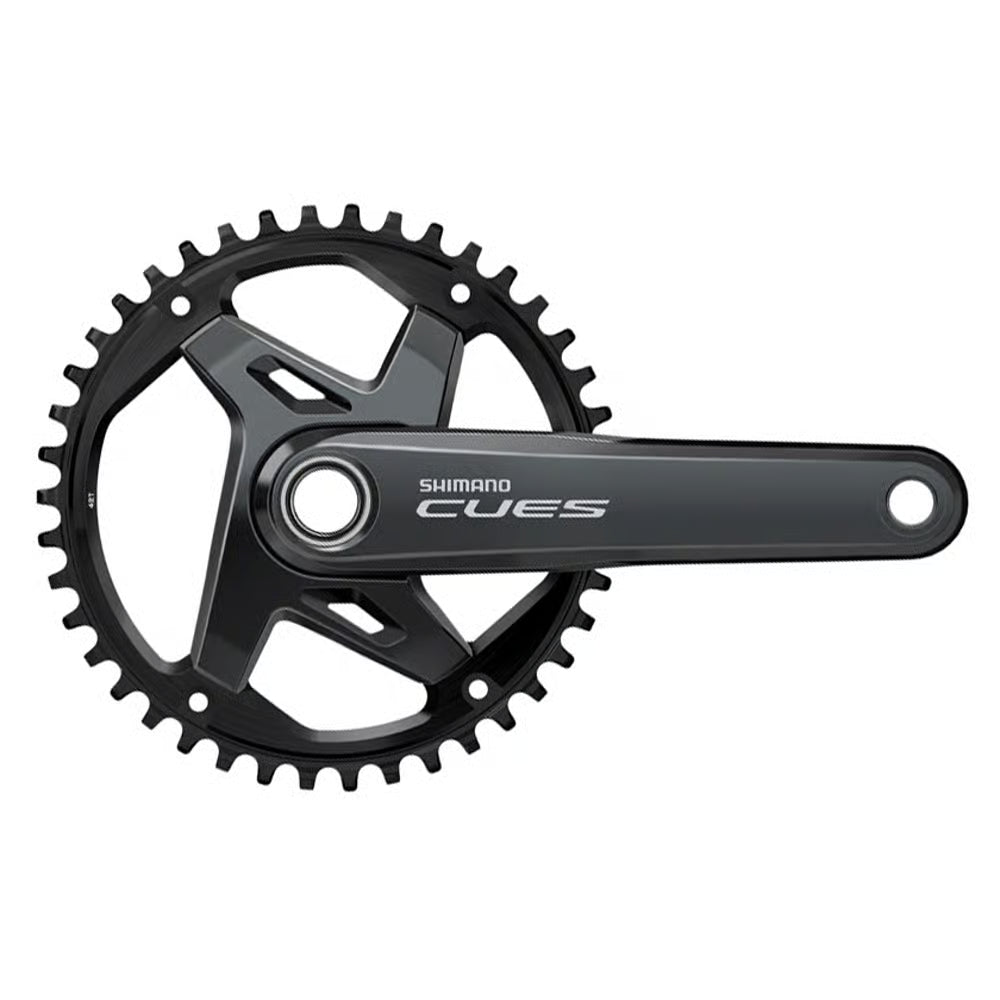 Shimano CUES FC-U8000-1 Crankset, 170mm, 42T, 9/10/11sp, Black
