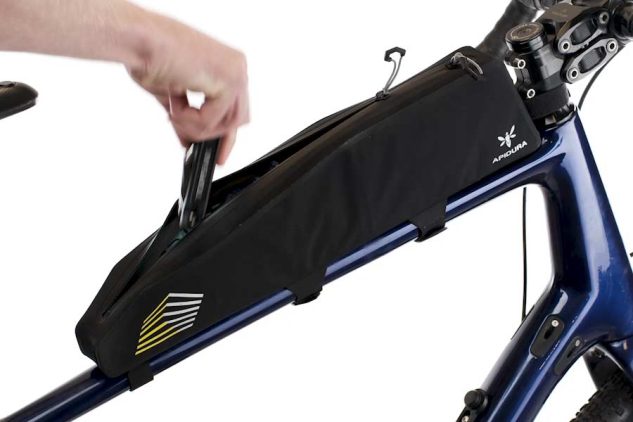 Apidura Expedition Top Tube Pack 0.5L Nero
