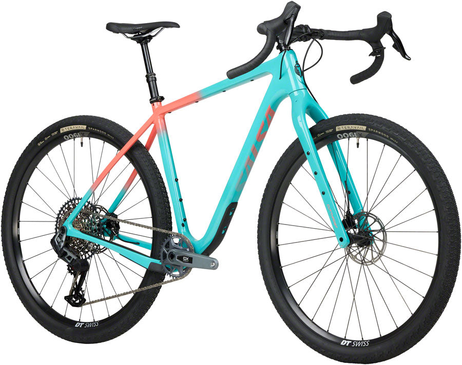 Salsa Cutthroat C Rival Gx Axs Transmission Bike 29", Carbon, Teal Fade, 56cm