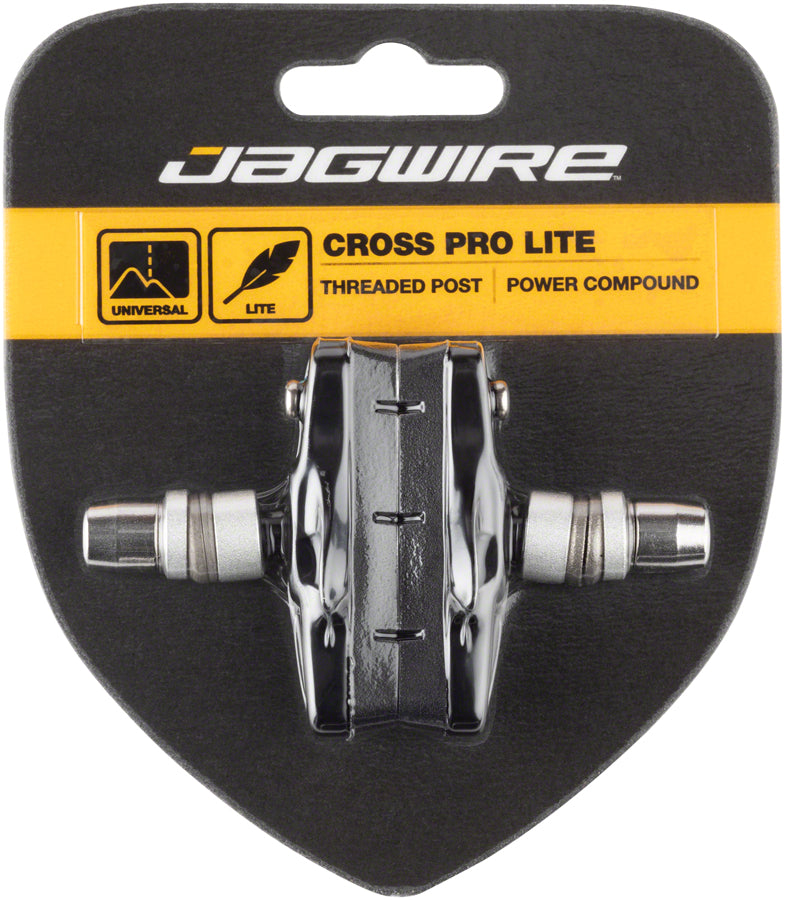Jagwire Cross Pro Brake Pads Threaded Post Silver