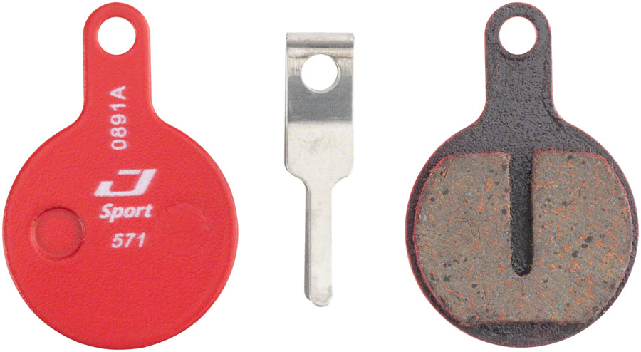 Jagwire Mountain Sport Semi Metallic Disc Brake Pads For Tektro Lyra, Iox