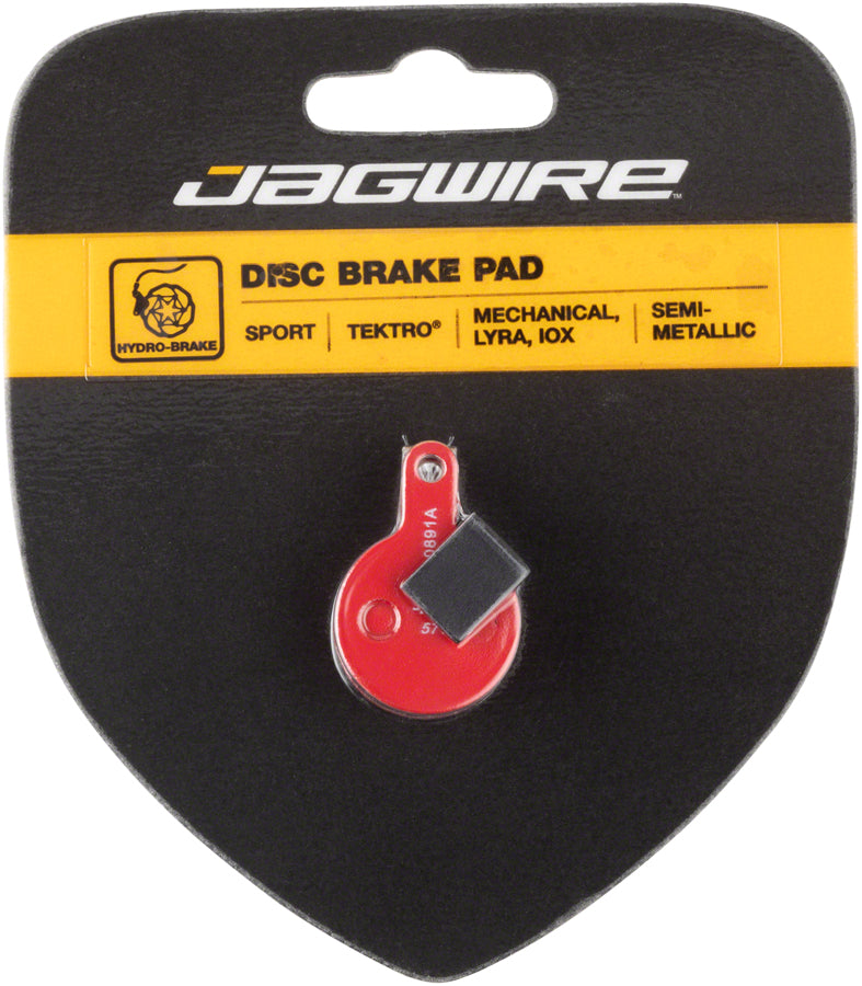 Jagwire Mountain Sport Semi Metallic Disc Brake Pads For Tektro Lyra, Iox