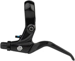 Promax Xl 378 Brake Lever Set Long Pull, 2 Finger, Tooled Reach Adjust, For Linear Pull Brakes, Black