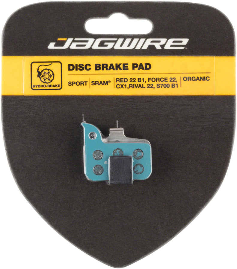 Jagwire Sport Organic Disc Brake Pads For Sram Red 22 B1, Force 22, Cx1, Rival 22, S700 B1, Level Ultimate