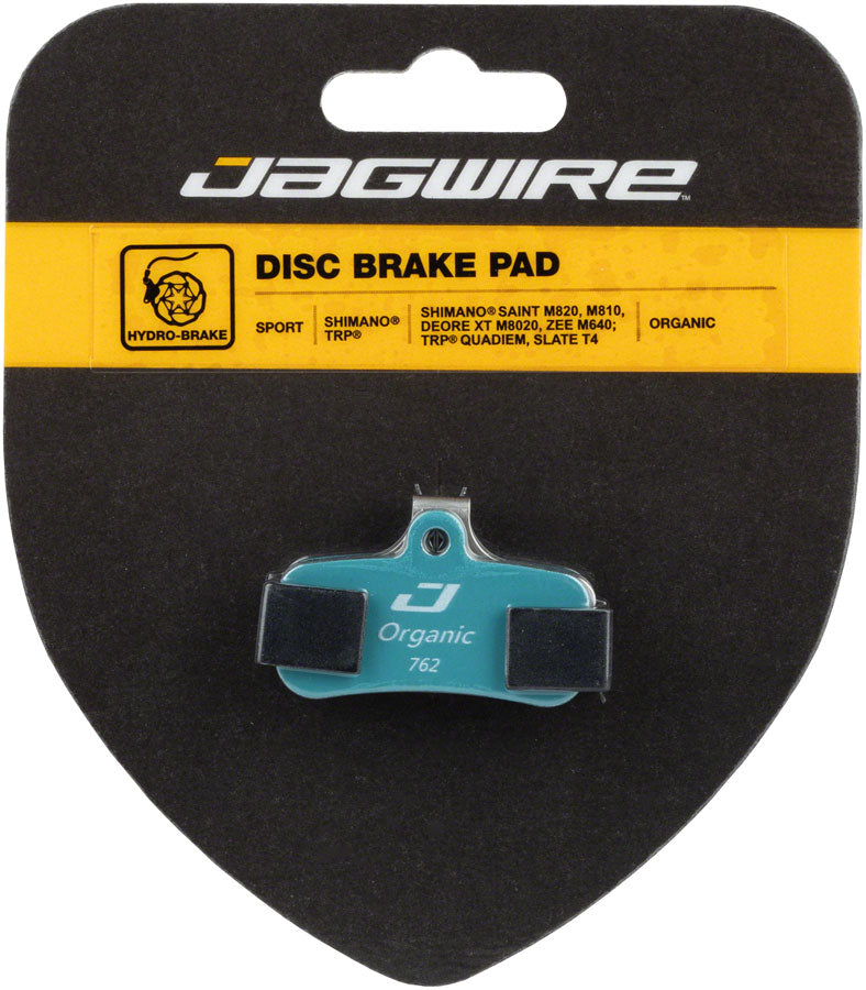 Jagwire Sport Organic Disc Brake Pads For Shimano Deore Xt M8020, Saint M810/M820, And Zee M640