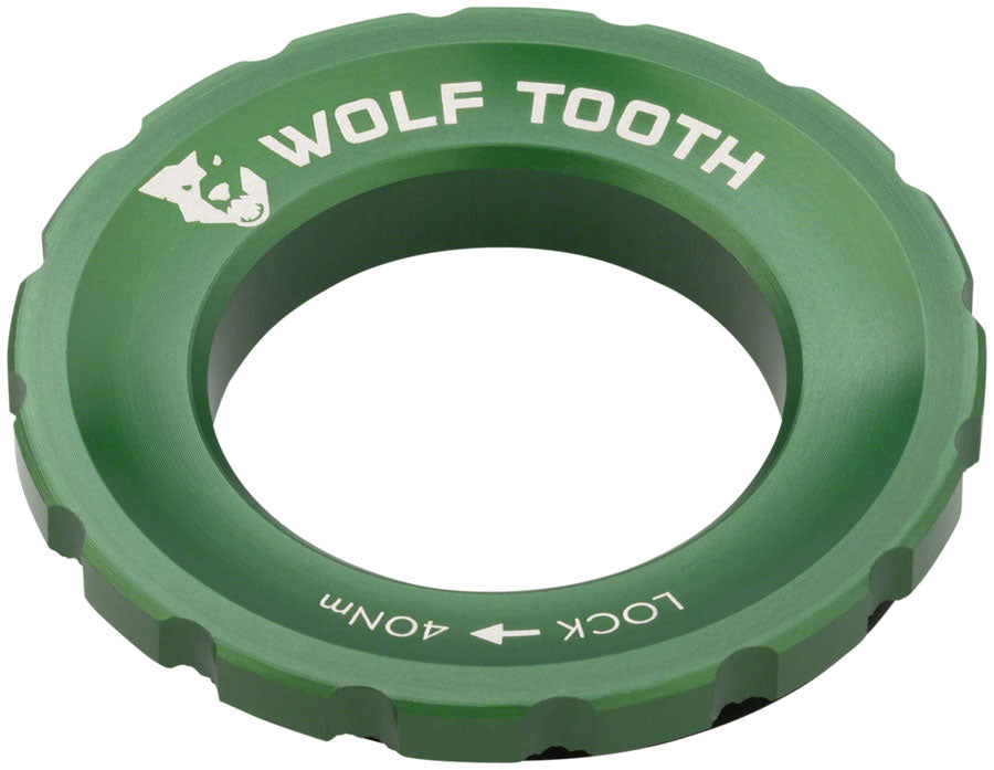 Wolftooth Centerlock Rotor Lockring Green