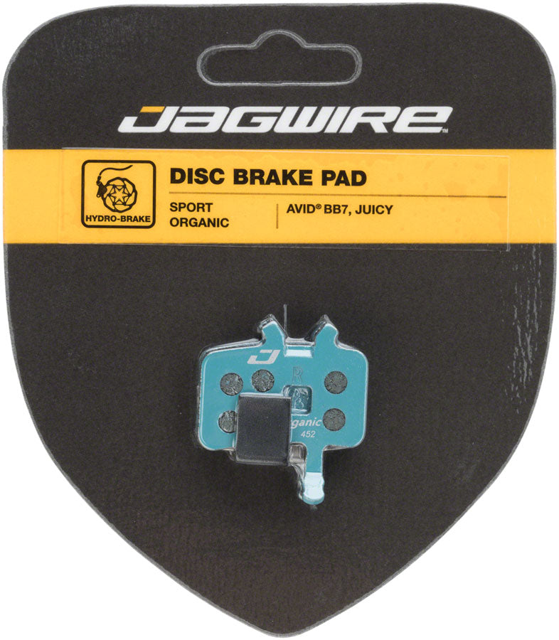 Jagwire Sport Organic Disc Brake Pads For Avid Bb7 And Juicy