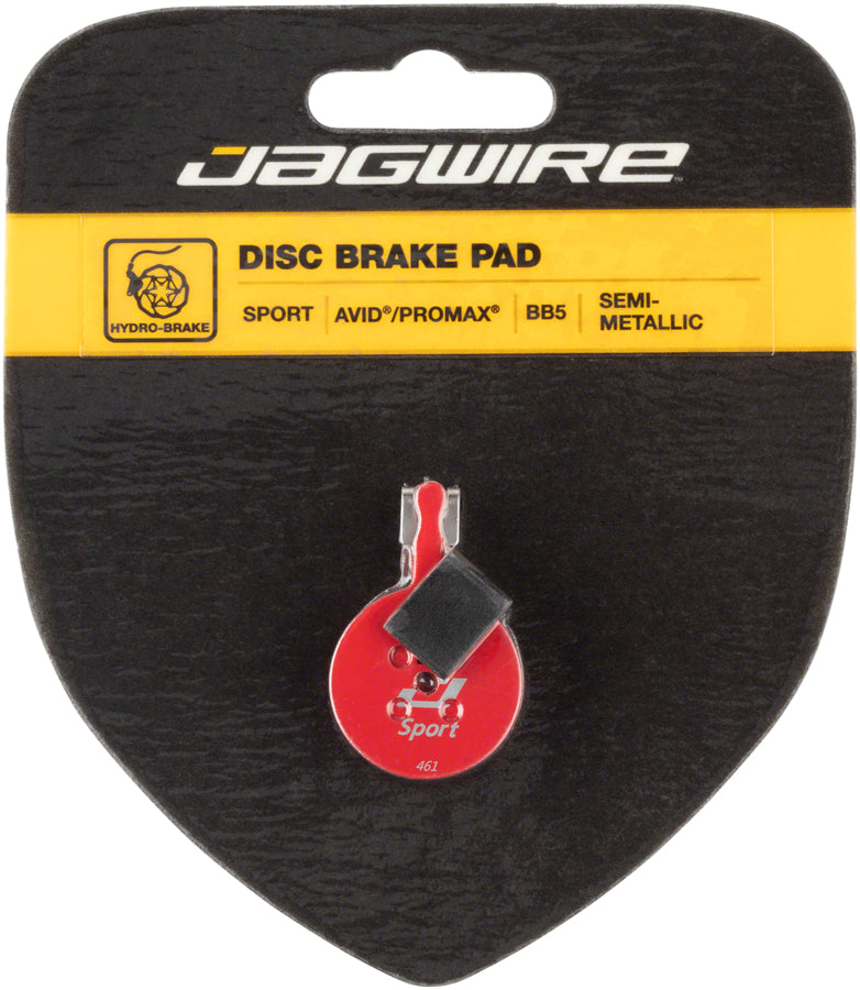 Jagwire Mountain Sport Semi Metallic Disc Brake Pads For Avid Bb5, Promax