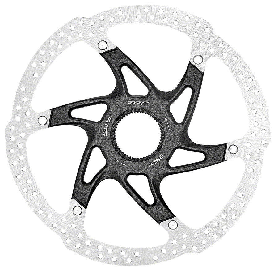 Trp R1 C Disc Rotor 203mm | Center Lock | 2.3mm Thick | Silver