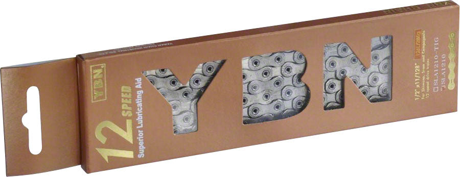 Ybn Ti Nitride Chain 12 Speed, 116 Links, Silver