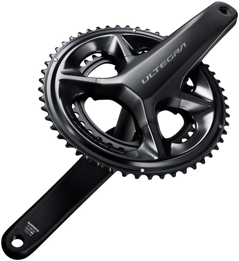 Shimano Ultegra Fc R8100 Crankset 165mm, 12 Speed, 50/34t, Hollowtech Ii Spindle Interface, Black