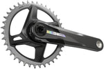 Sram Force 1 Wide Crankset 167.5mm, 12 Speed, 40t, Direct Mount, Dub Spindle Interface, Iridescent Gray, D2
