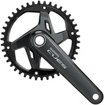 Shimano Cues Fc U8000 1 Crankset 175mm, 9/10/11 Speed, 42t, Asymmetric 96 Bcd, Hollowtech Ii, Black