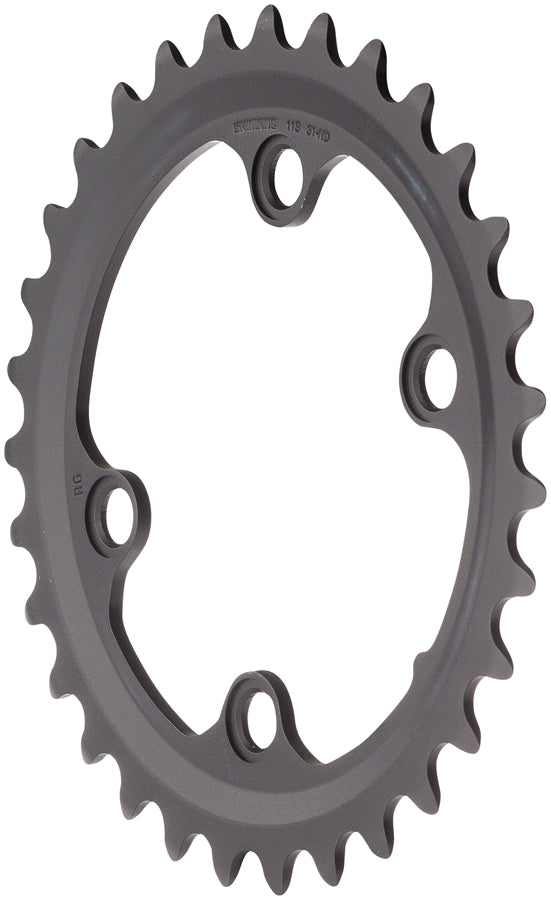 Shimano Grx Rx810 Chainring 31t, 80 Bcd, 4 Bolt, 11 Speed, Black