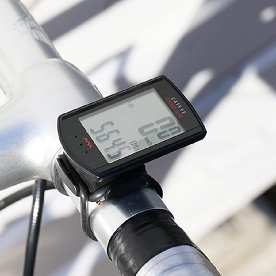 Cat Eye Strada Bike Computer Wireless, Black