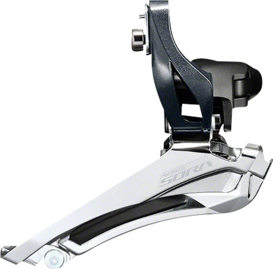 Shimano Sora Fd R3000 9 Speed Double 34.9/31.8/28.6mm Front Derailleur, Only Compatible With Sora R3000 2x Left Shifter