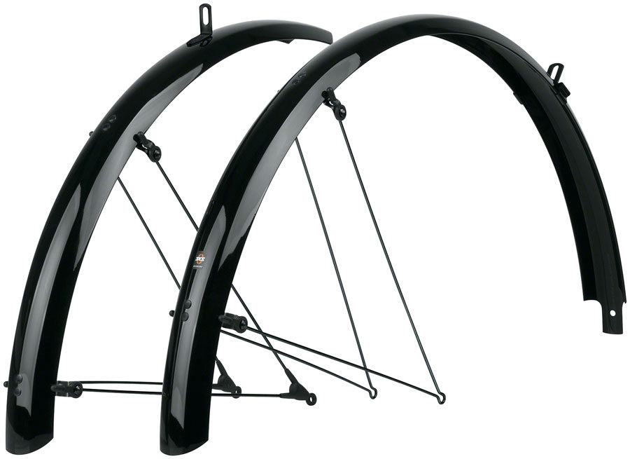 Sks B55 Bluemels Full Coverage Fender Set 55mm, 700 X 38 47, Black