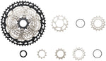 Shimano Xt Cs M8100 Cassette 12 Speed, 10 51t, Silver/Black, Micro Spline