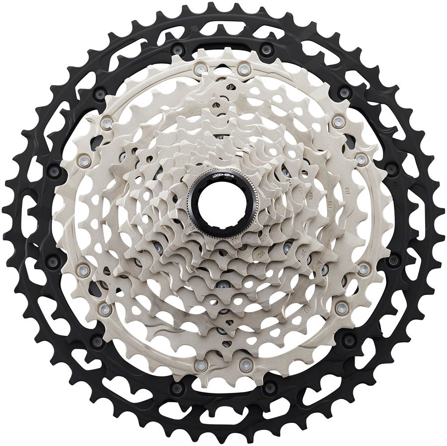 Shimano Xt Cs M8100 Cassette 12 Speed, 10 51t, Silver/Black, Micro Spline