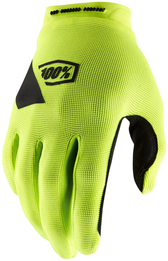 100% Ridecamp Gloves Flouro Yellow Xl