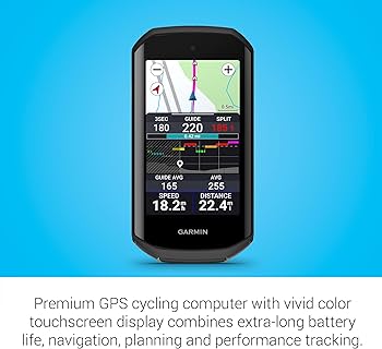 Garmin Edge 1050 Premium Cycling Computer, OS, Vivid Display