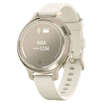 Garmin Venu 2S GPS Smartwatch 1.1in Rose Gold/White