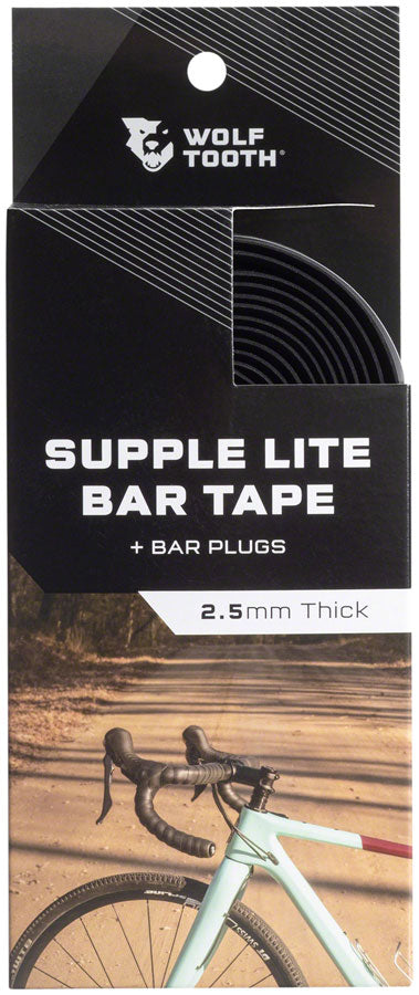 Wolf Tooth Supple Lite Bar Tape Black