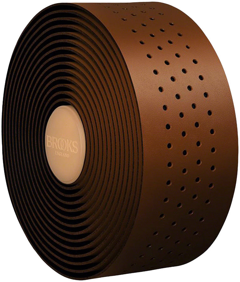 Brooks Leather Bar Tape - 2mm Antique Brown