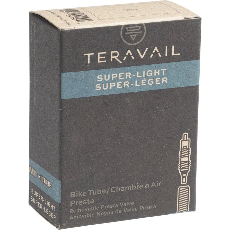 Teravail Superlight Tube - 700 x 20 - 28mm, 60mm Presta Tube Valve