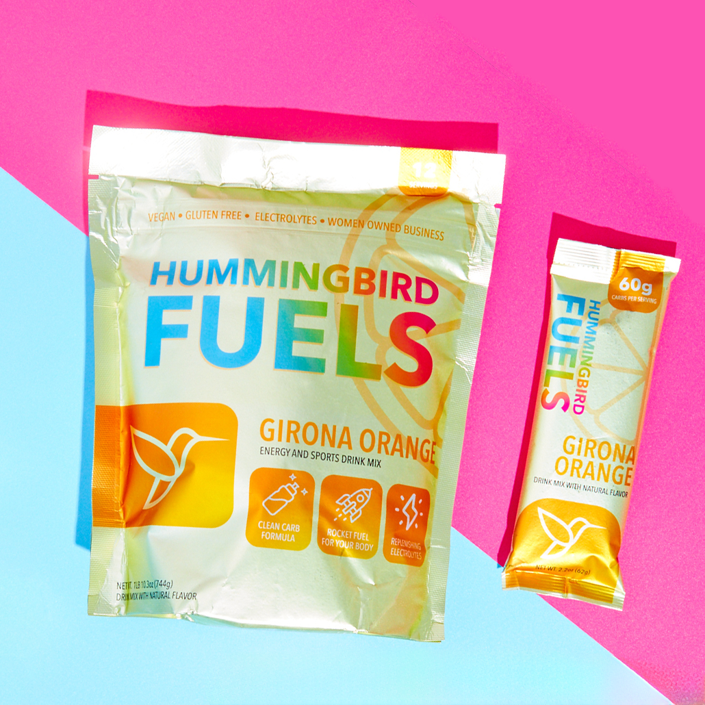 Hummingbird Fuels High Carb Drink Mix - Girona Orange
