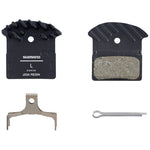 Shimano J05A-RF Resin Pad w/Fin, w/Spring, w/Split Pin, Bulk Box/25 Pair, Black