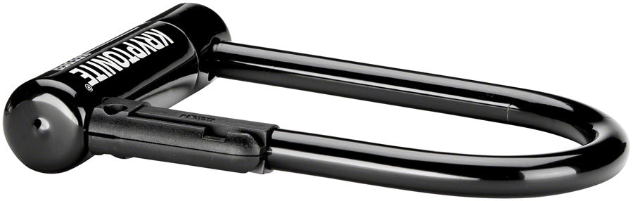 Kryptonite Keeper U Lock 3.25 X 6", Keyed, Black, Includes Bracket