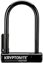 Kryptonite Keeper U Lock 3.25 X 6", Keyed, Black, Includes Bracket