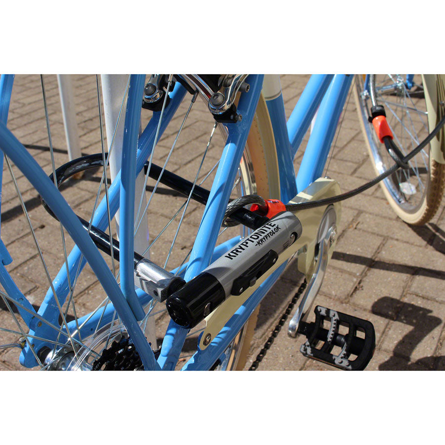 Kryptonite Kryptolok U Lock | 4ft Cable Bike Security