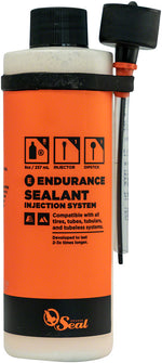 Orange Seal Endurance Tubeless Tire Sealant With Twist Lock Applicator 8oz