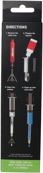 Stan's No Tubes Sealant Injector Syringe: Fits Presta/Schrader