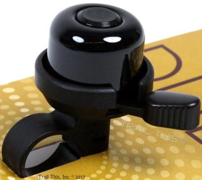 Mirrycle Incredible Brass Duet Bicycle Bell, Chrome Plated