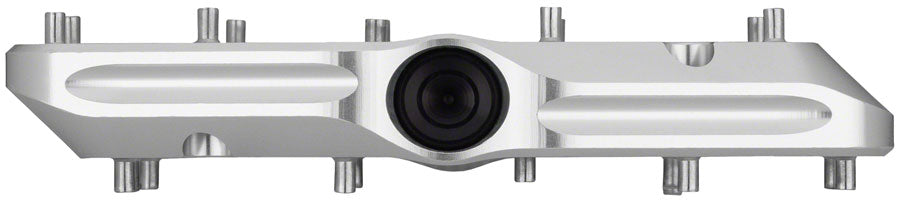 Wolf Tooth Waveform Pedals | Large Silver Bike Pedals