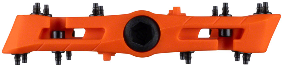 Race Face Chester Pedals Platform, Composite, 9/16", Small, Orange