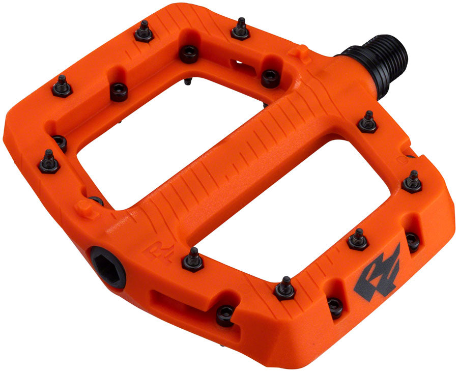 Race Face Chester Pedals Platform, Composite, 9/16", Small, Orange