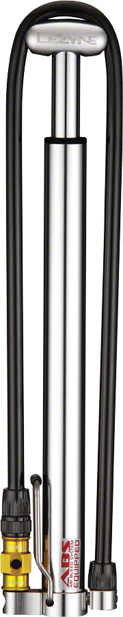 Lezyne Micro Floor Drive Hp High Pressure Frame Pump Silver