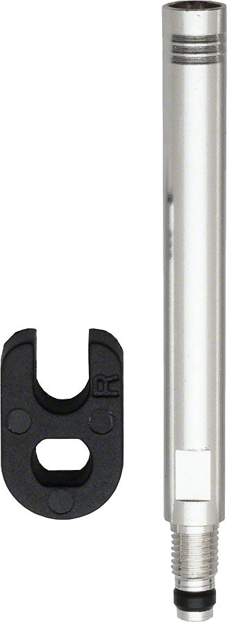 Problem Solvers Presta Valve Extender: Removable Core 50mm Silver