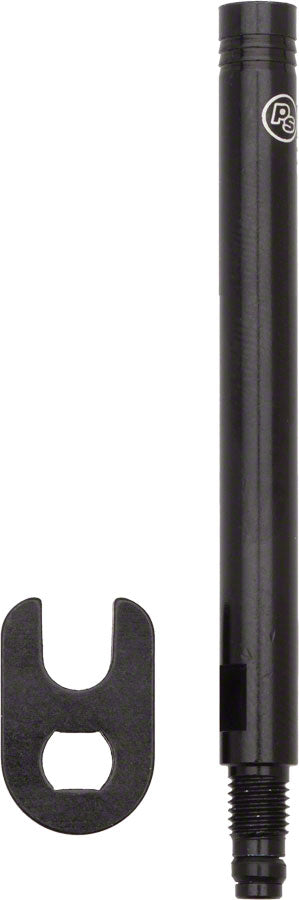 Problem Solvers Presta Valve Extender: Removable Core 70mm Black