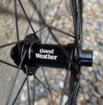 Good Weather Aluminum Front Wheel, 700c, Black Hub