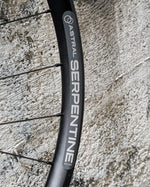 Astral Serpentine Front Wheel, 700c, 622x32TC, Disc, Black
