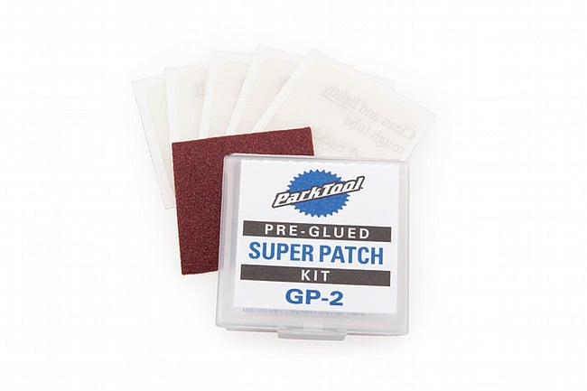 Park Tool GP-2 Glueless Patch Kit with Scuffer, 6 Patches
